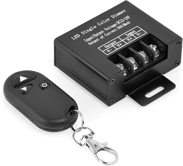 LED Funk Regler Dimmer 12V – Bild 1
