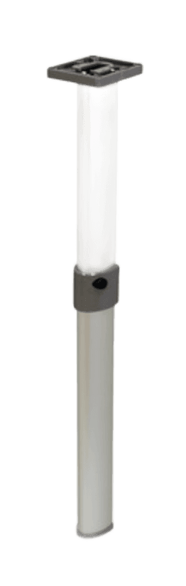 Gelenktischfuß - Mattsilber - 715mm – Bild 1
