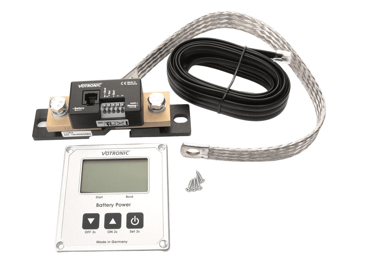 Votronic LCD-Batterie-Computer 100 S Marine mit Smart-Shunt (11263) – Bild 1
